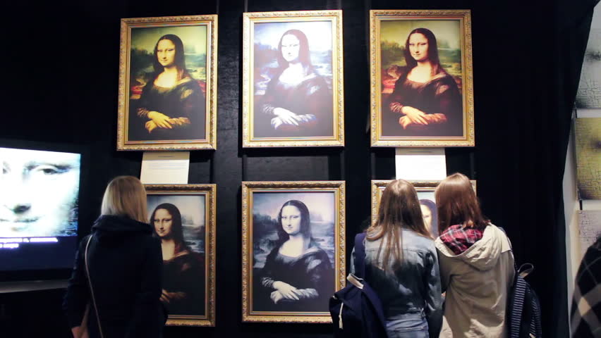 Non Original Mona Lisa Art Stock Footage Video 100 Royalty Free 21501523 Shutterstock