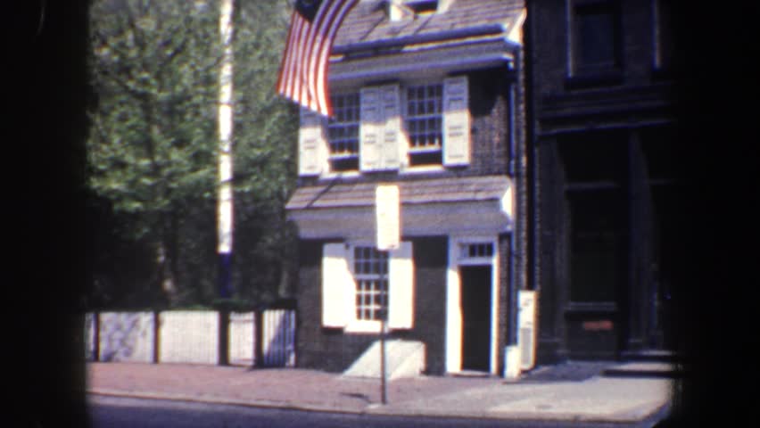 PHILADELPHIA PENNSYLVANIA 1962: the street of the city with official buildings, vehicles streaming, etc