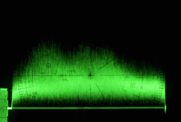 Waveform monitor with 11:00 text