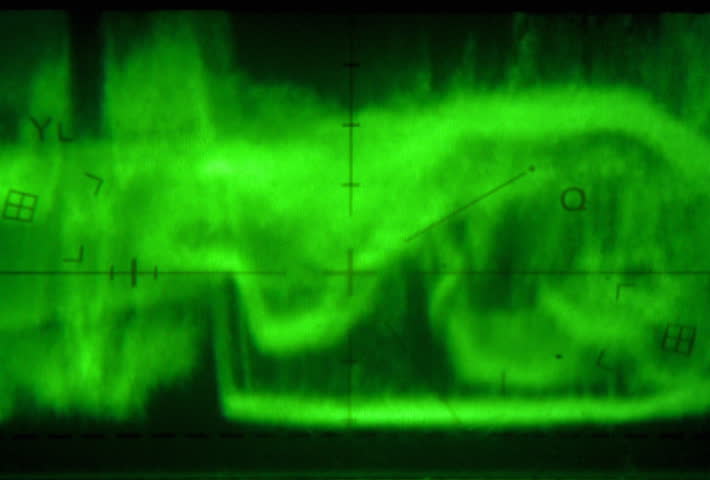 Green waves on waveform