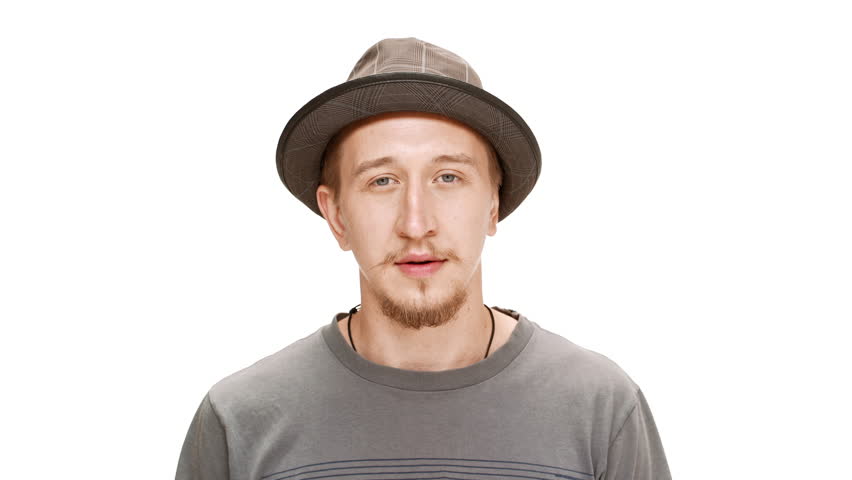 guy with a hat