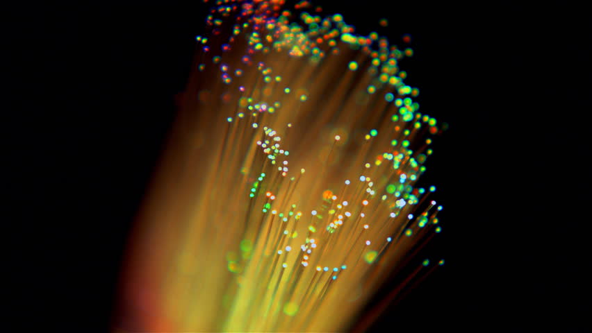 Colored fiber optic filaments