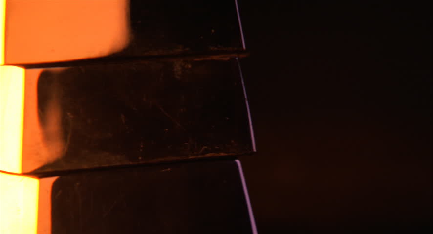 Rotating gold bars