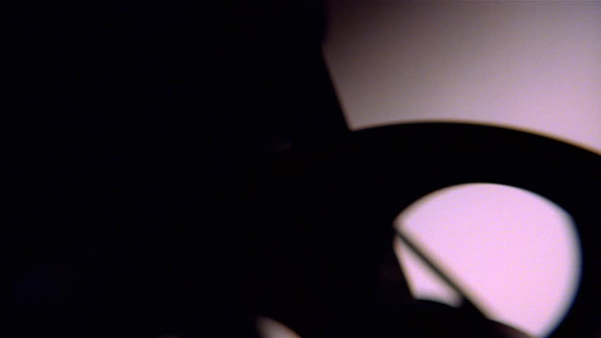 Playing film reel