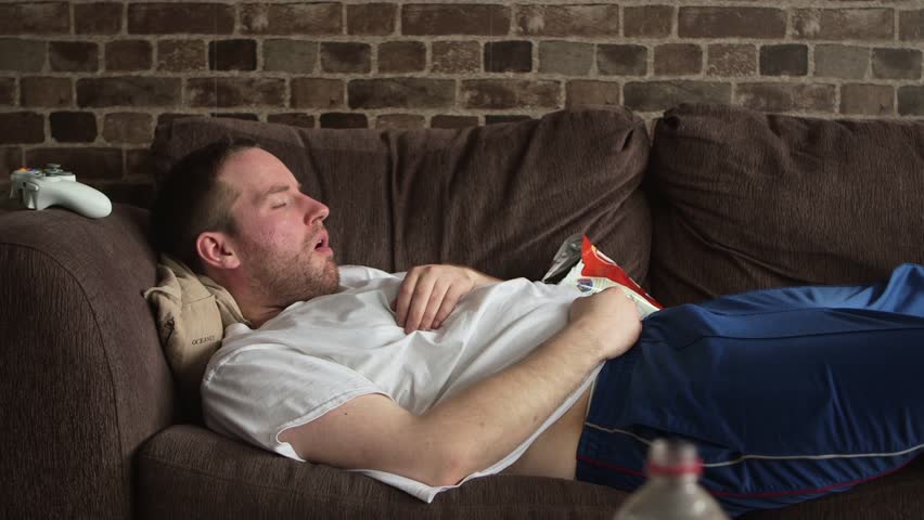 A Man Laying On His Stock Footage Video 100 Royalty Free Shutterstock