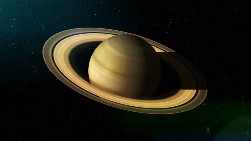 Rotation Planet Saturn Hd Imaging Rings Stock Footage Video 100 Royalty Free 21571621 Shutterstock
