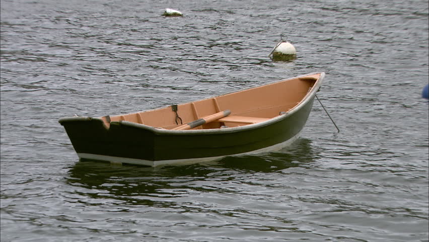 Empty rowboat