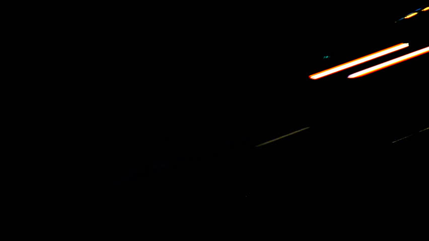 Speeding taillights at night 2