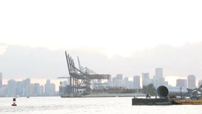 Port of Miami time lapse