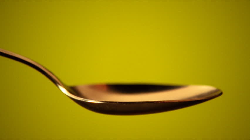 Spoon with medicine