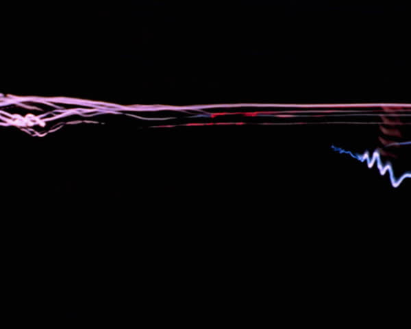 Fast paced stream of lights 2