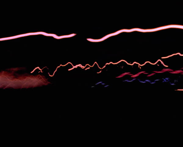 Fast paced stream of lights 7