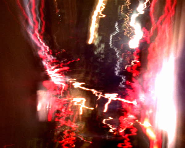 Fast paced stream of lights 10