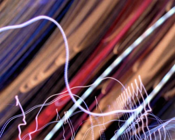 Fast paced stream of lights 9