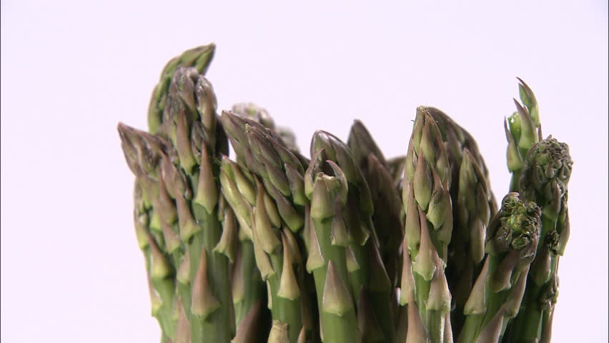 Top part of asparagus