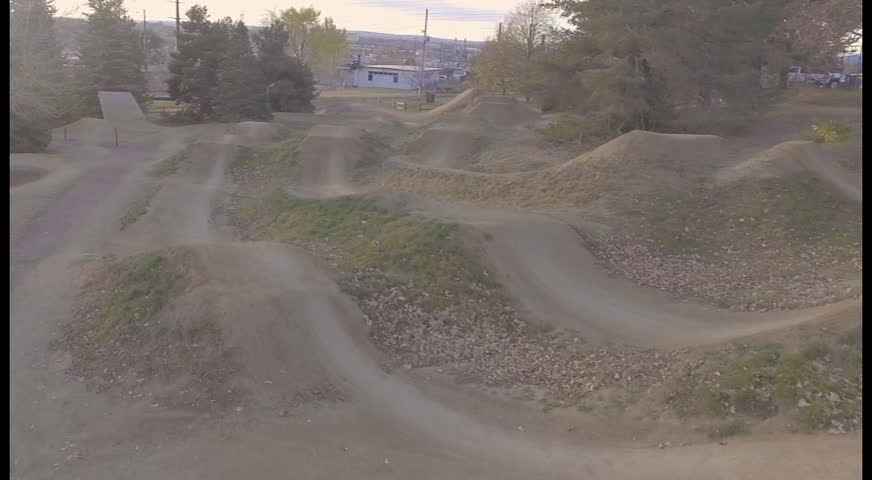 Morning at the Mountain bike track