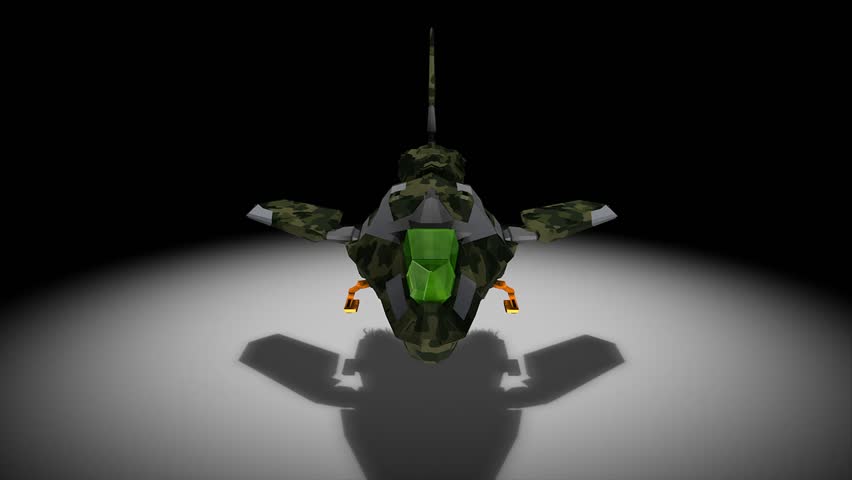 Futuristic space super fighter, camouflaged, alpha channel include.

