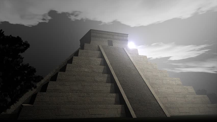 Mayan Pyramid.
