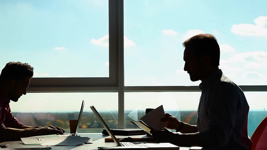 Businessman Looking Through Documents, Taking 스톡 동영상 비디오(100% 로열티 프리) 21644923 | Shutterstock