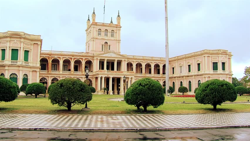 Palacio De Lopez Government Palace, Historic Architecture, Asuncion, Paraguay