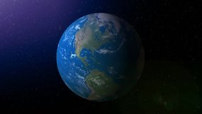 3d earth animation.Universe zoom .Background animation, Ideal for Event, 3d motion graphic, High definition quality, Beautiful visuality, Made this the universe technology, abstract visualisation