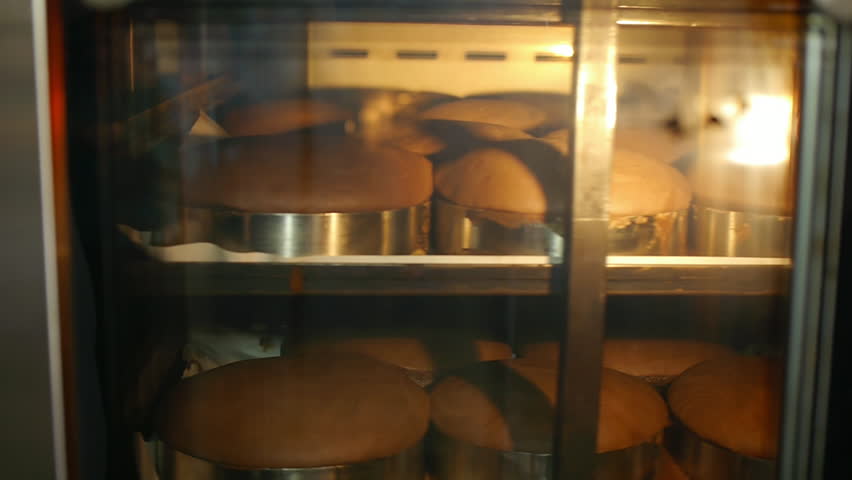 Cake is baked in a hot oven | Shutterstock HD Video #21688441