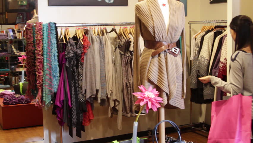 walking clothing shops