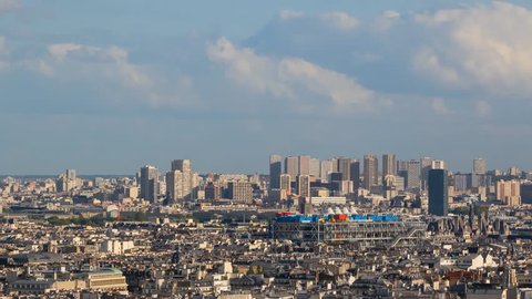 PARIS - MAY 2015: Pompidou Centre views