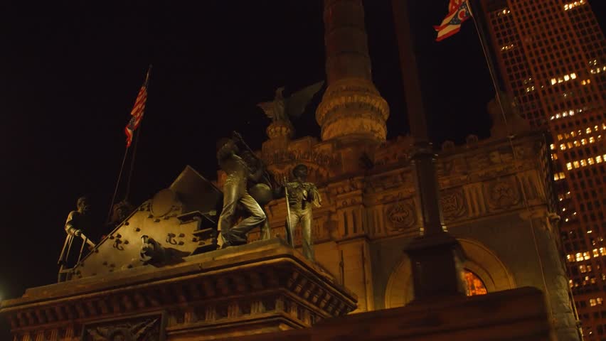 Soldiers and Sailors Civil war monument in Cleveland, Ohio