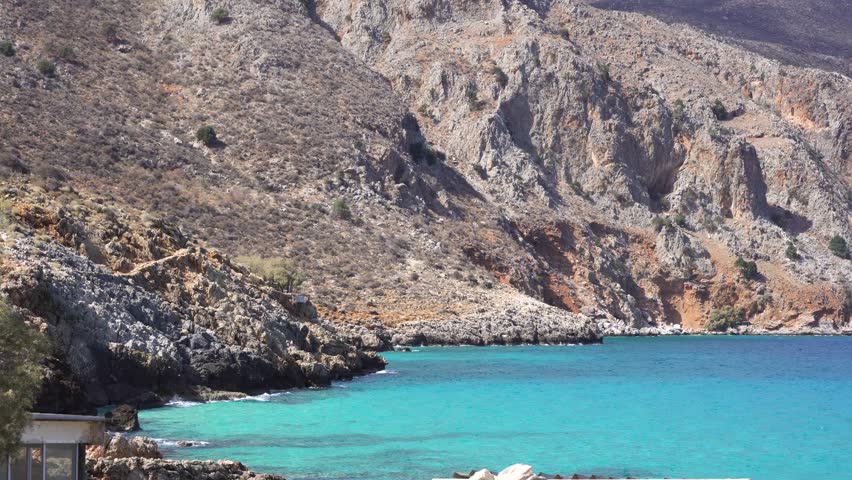 beautiful beach with blue water