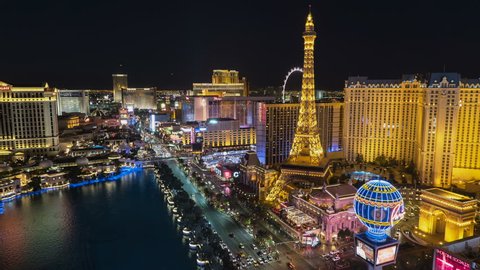 VIDEO: Photographers create stunning time-lapse video of one night in Las  Vegas - ABC7 New York