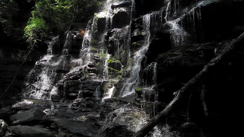 Yellow Branch Falls in South Carolina in Spring