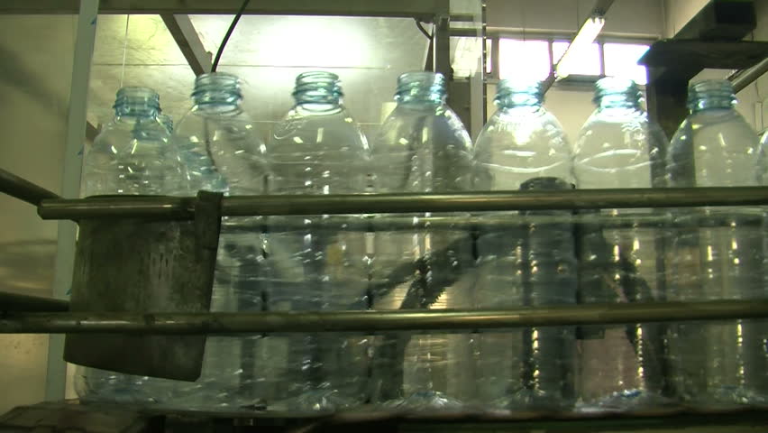 factory water bottle