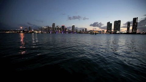 Time lapse video of Downtown Miami