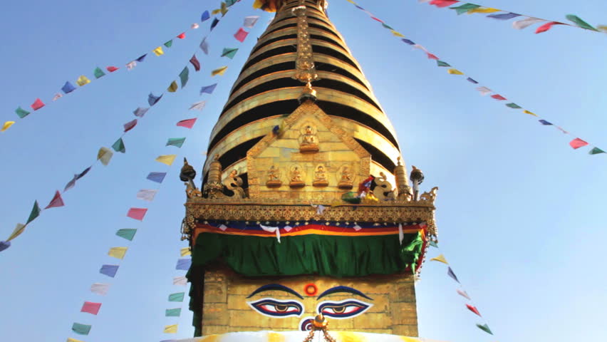 swayambhunath temple in Kathmandu Nepal