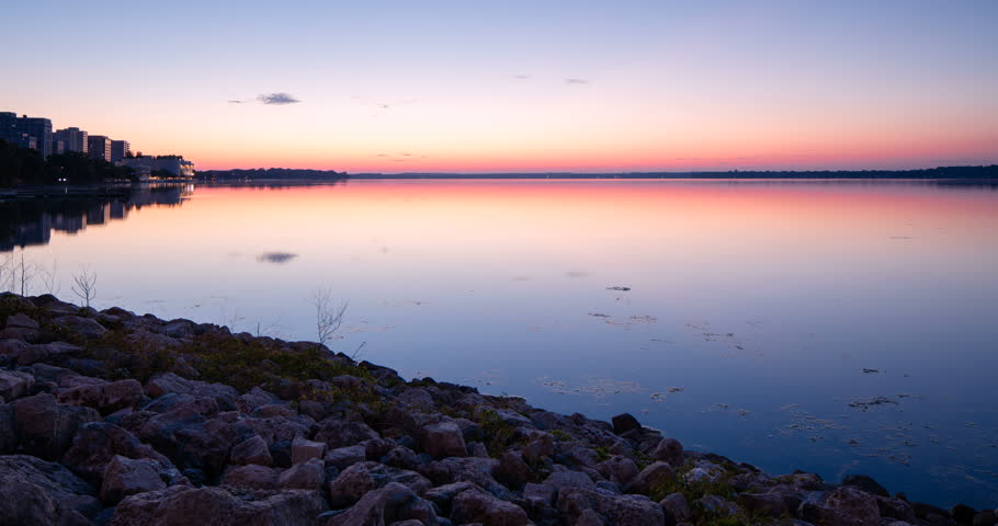 Sunrise in Madison, Wisconsin