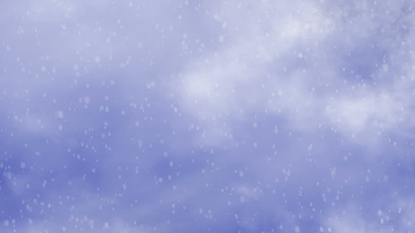 Snowfall on clouds sky backgrounds
 | Shutterstock HD Video #21781675