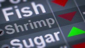 Shrimp index of stock market. Down. Looping. - Powered by Shutterstock - Get 15% off with code: PIKWIZARD15