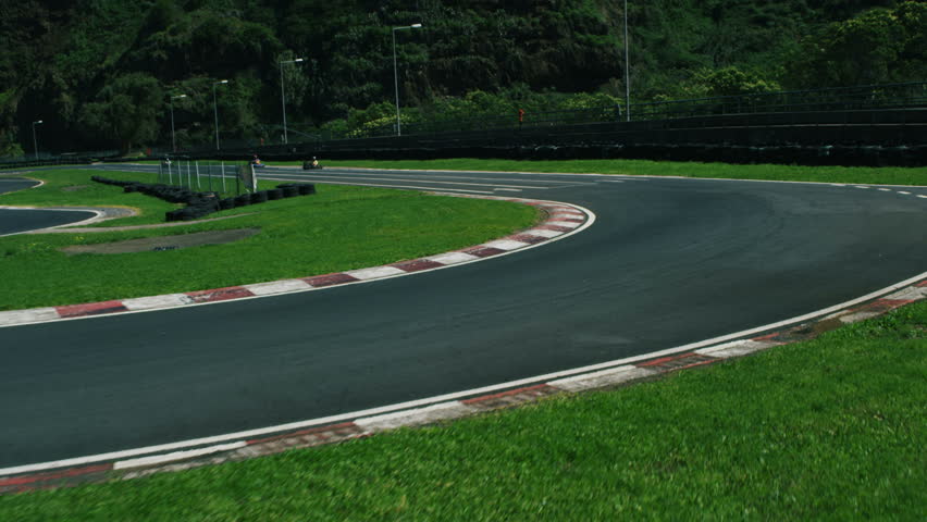 Race Track For Kart Racing.