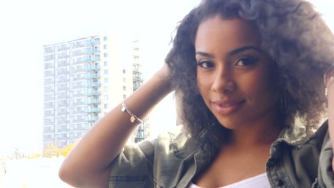 83 Sexy ebony woman Stock Video Footage - 4K and HD Video Clips