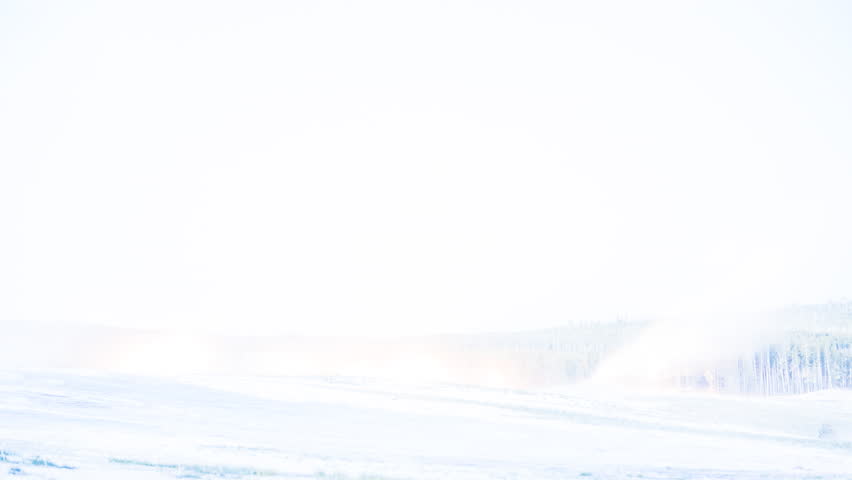 Old Faithful Yellowstone National Park Night Stars