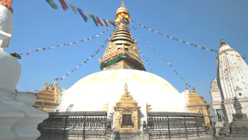 swayambhunath temple in Kathmandu Nepal 