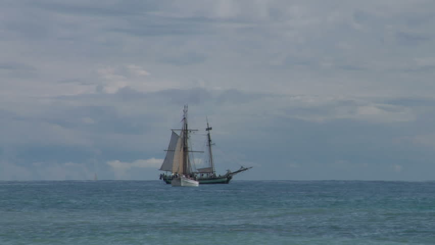 Two sailing vessels