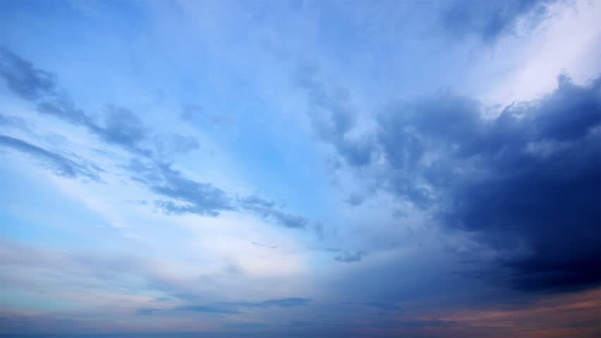 Timelapse Evening Sky Video Without Stock Footage Video 100 Royalty Free Shutterstock