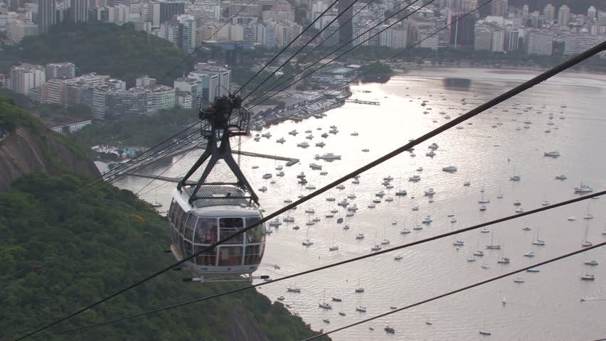 cable car in rio de janiero, brazil 