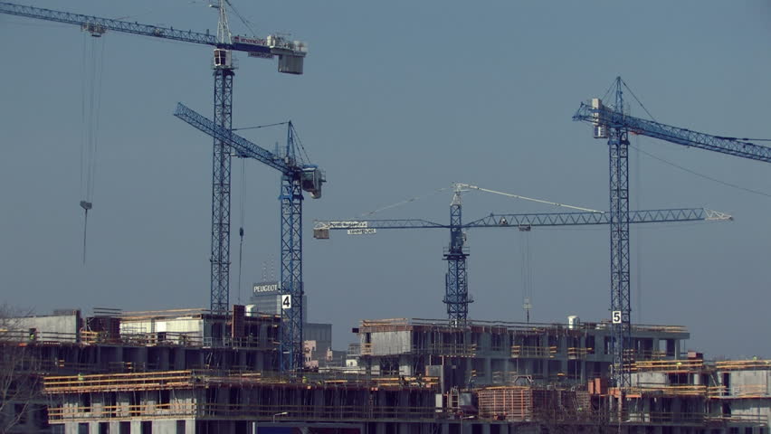 Building site cranes 1