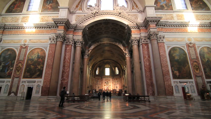 Church in Rome interior