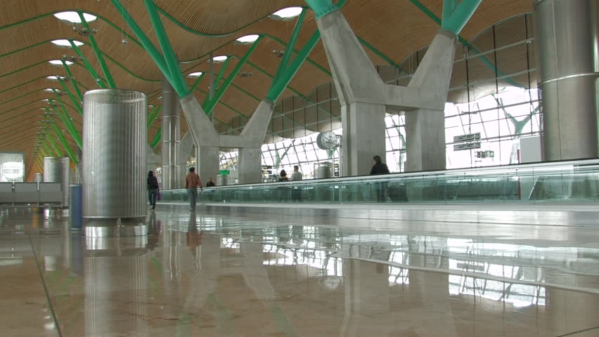 MADRID, SPAIN -  CIRCA JUNE 2010: BARAJAS AIRPORT