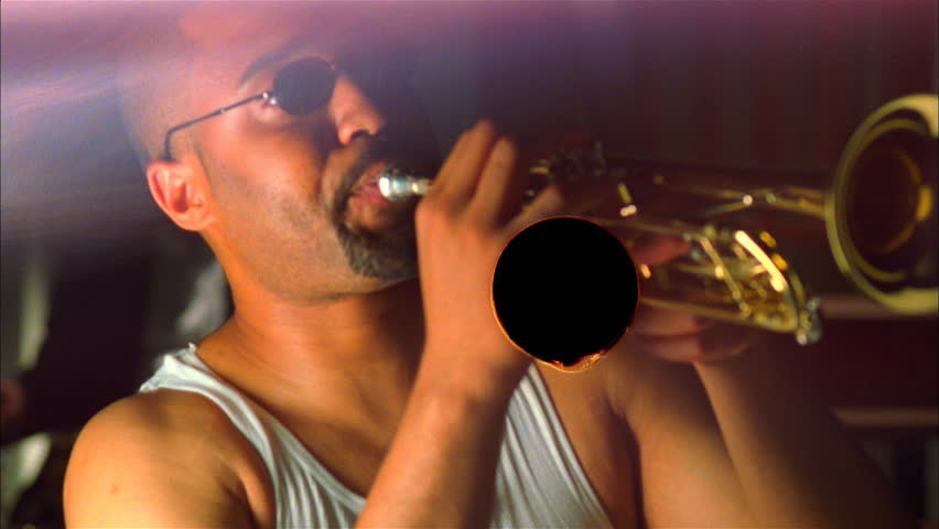 Jazz trumpet player