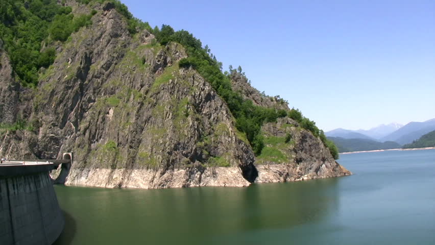 Travel destination,lake Vidraru in Romania